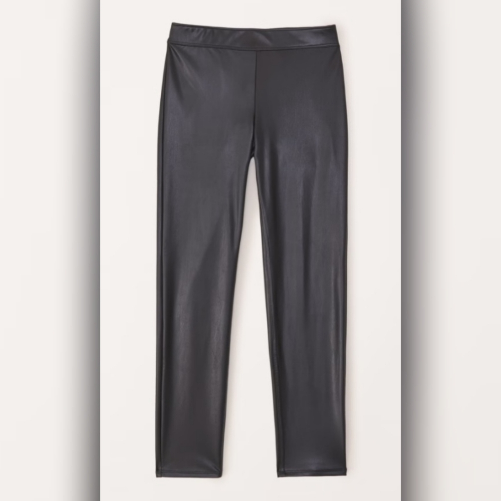 Abercrombie & Fitch Faux Leather Leggings